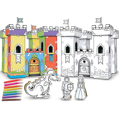 MAGIC CASTLE BUILDABLE CARDBOARD CREATIONS KIT