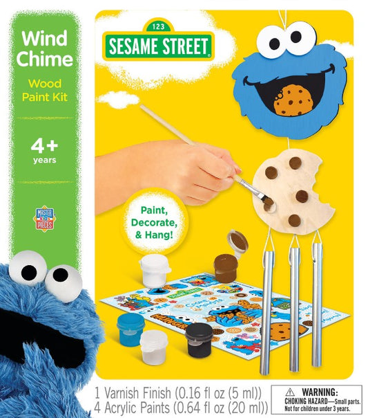 Sesame Street - Wind Chime Wood Paint Kit