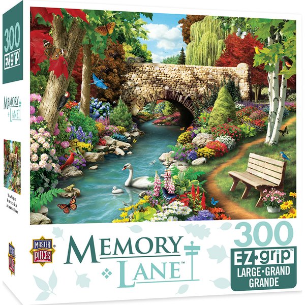 MEMORY LANE WILLOW WHISPERS - LARGE 300 PIECE EZGRIP JIGSAW PUZZLE BY ALAN GIANA