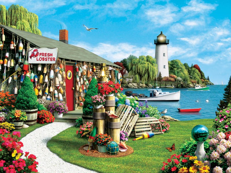 Memory Lane - Lobster Bay 300pc EzGrip Puzzle