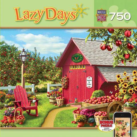 Lazy Days - Alan Giana Monarch Orchard 750 Piece Puzzle