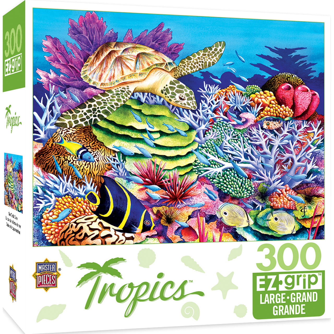 TROPICS SEA TURTLE COVE LARGE 300 PIECE EZGRIP JIGSAW PUZZLE