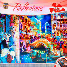 Reflections: Masquerade Ball- 750pc Jigsaw Puzzle by Masterpieces