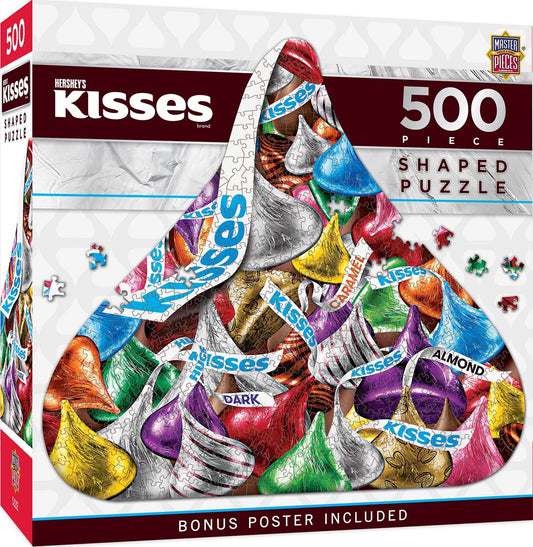 Shaped Kiss 500 pc 8x8 setup