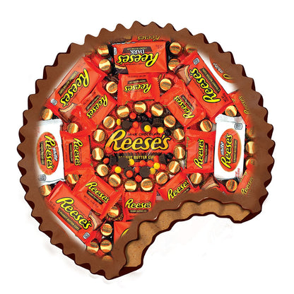 HERSHEY'S REESES 500 PIECE SHAPED JIGSAW PUZZLE
