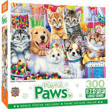Playful Paws - Sweet Things 300pc EzGrip Puzzle