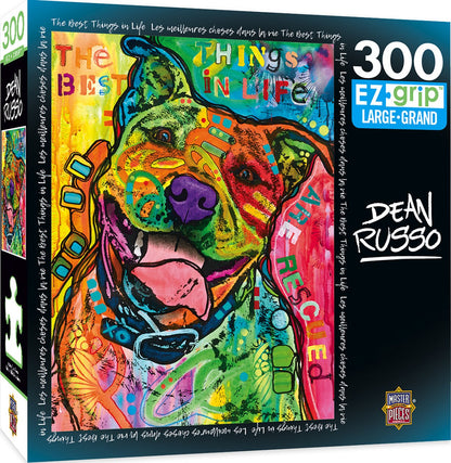 DEAN RUSSO THE BEST THINGS IN LIFE 300 PIECE EZGRIP PUZZLE - LARGE 300 PIECE EZGRIP PUZZLE
