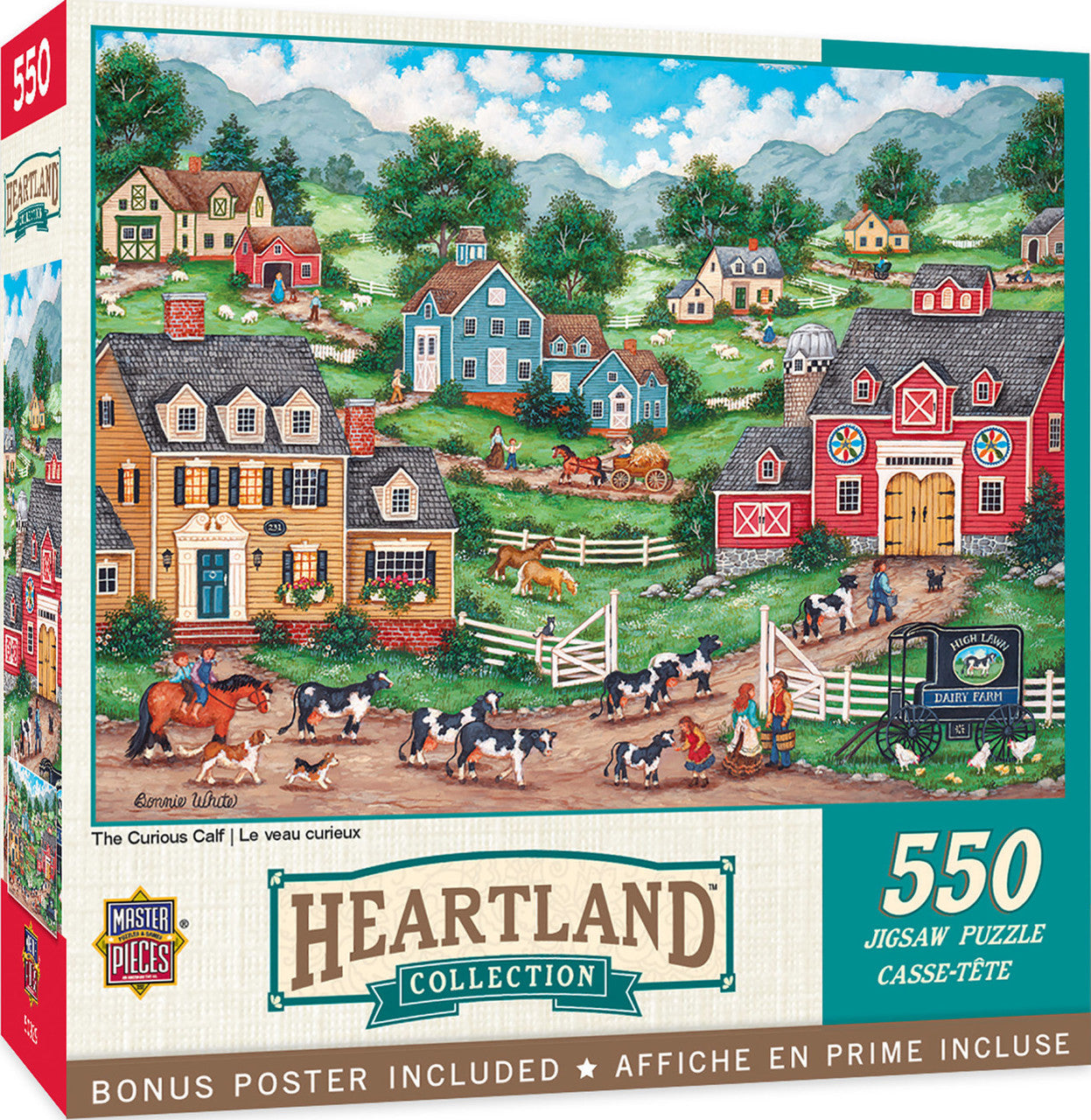 Heartland Collection - The Curious Calf 550pc Puzzle