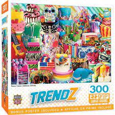 Trendz - Fancy Cakes 300pc EzGrip Puzzle