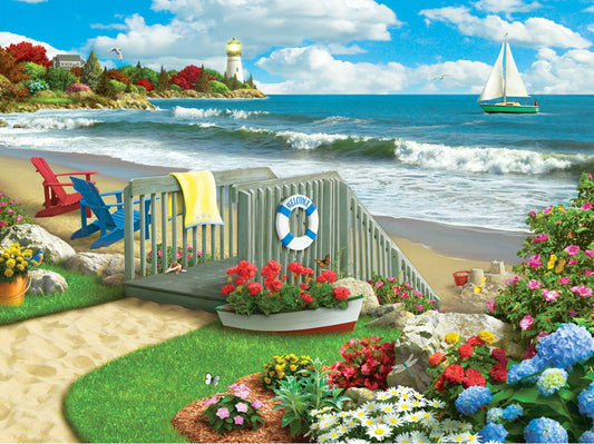 Memory Lane - Coastal Getaway 300pc EzGrip Puzzle