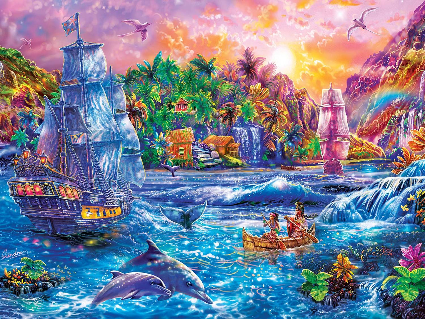 Tropics - Paradise Found 300pc EzGrip Puzzle