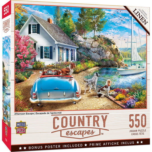 Country Escapes - Afternoon Escape 550pc Puzzle