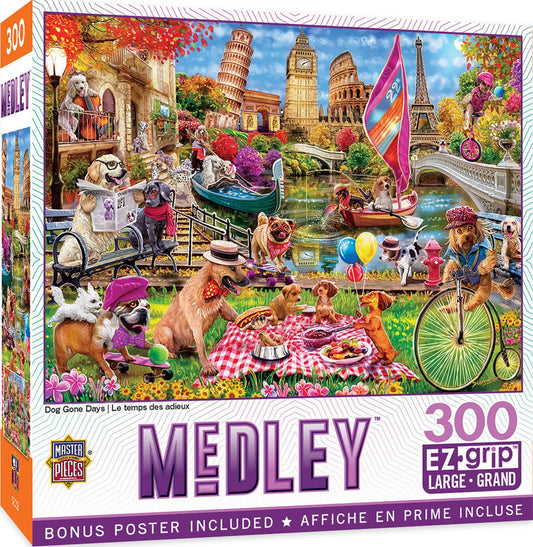 Medley - Dog Gone Days 300pc EzGrip Puzzle