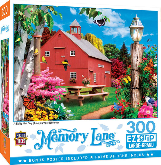Memory Lane - A Delightful Day 300pc EzGrip Puzzle