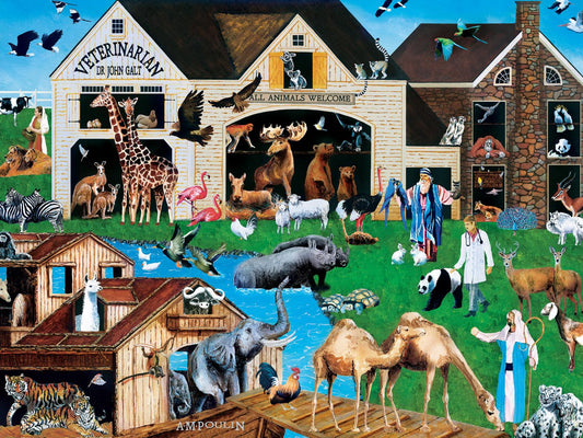 Family Time - Noah & the Vet 400pc Puzzle