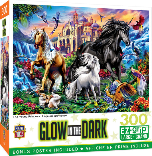 Glow in the Dark - The Young Princess 300pc EzGrip Puzzle