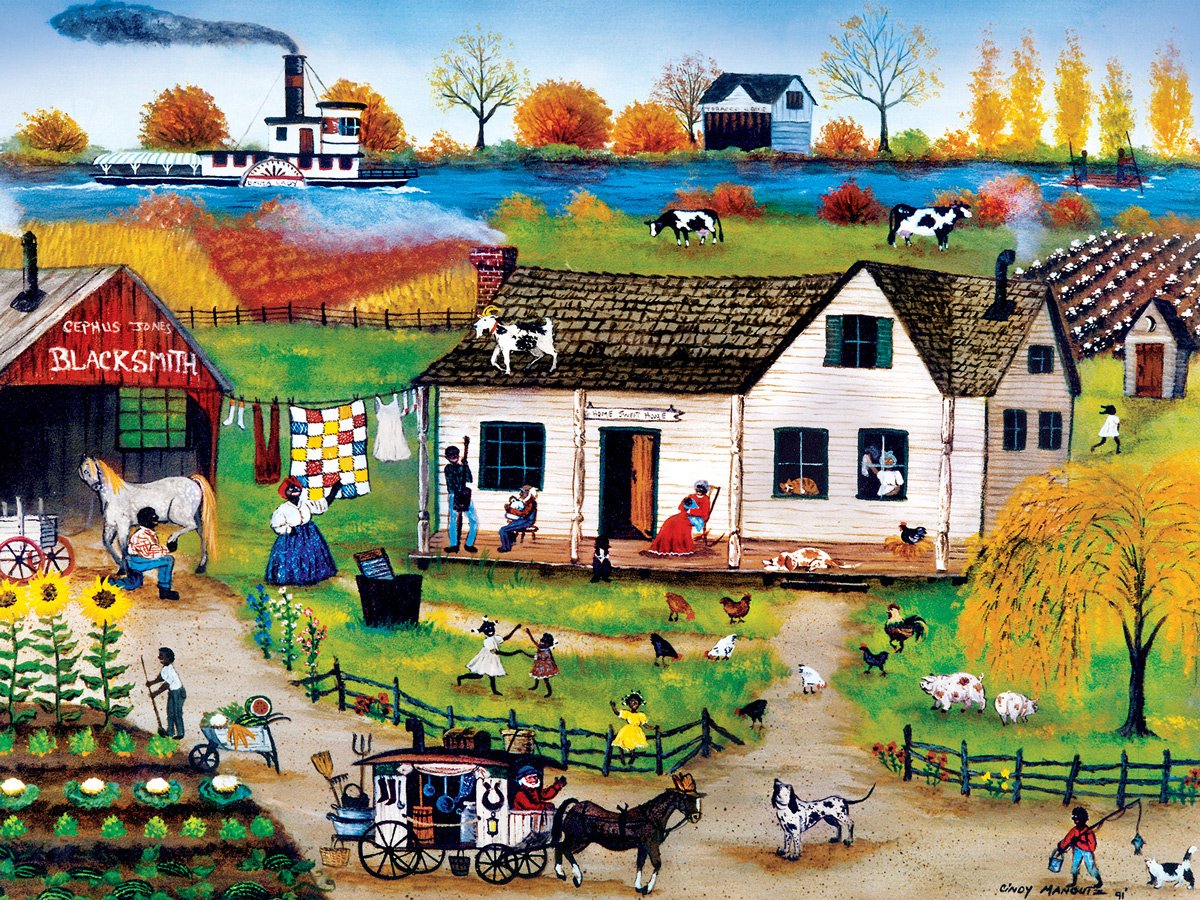 Homegrown - Old Peddler Man 750pc Puzzle