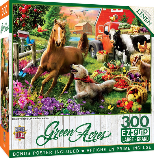 Green Acres - Best Freinds 300pc EzGrip Puzzle