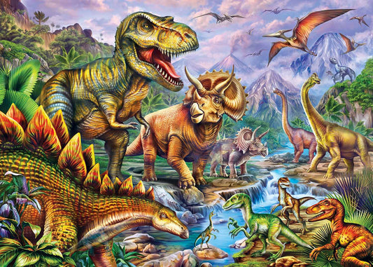 Dinosaur Valley 500 pc Glow