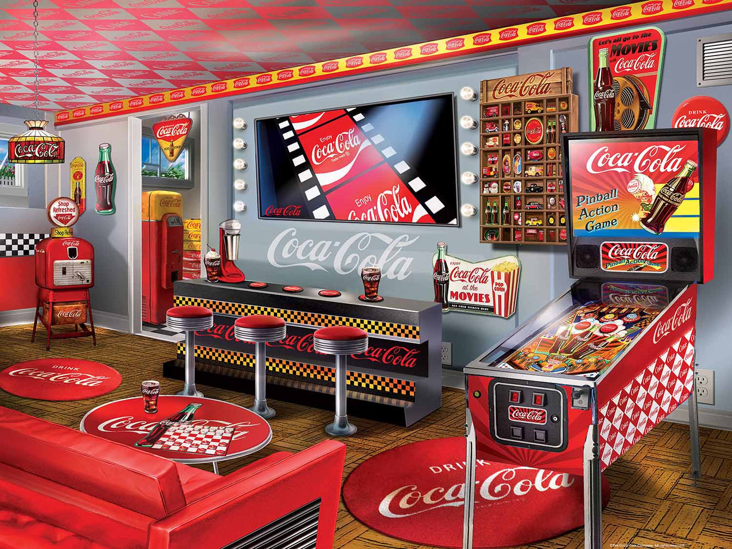 Coca-Cola Collectors Hideaway 300 pc
