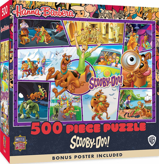 Scooby Doo Collage 500 pc