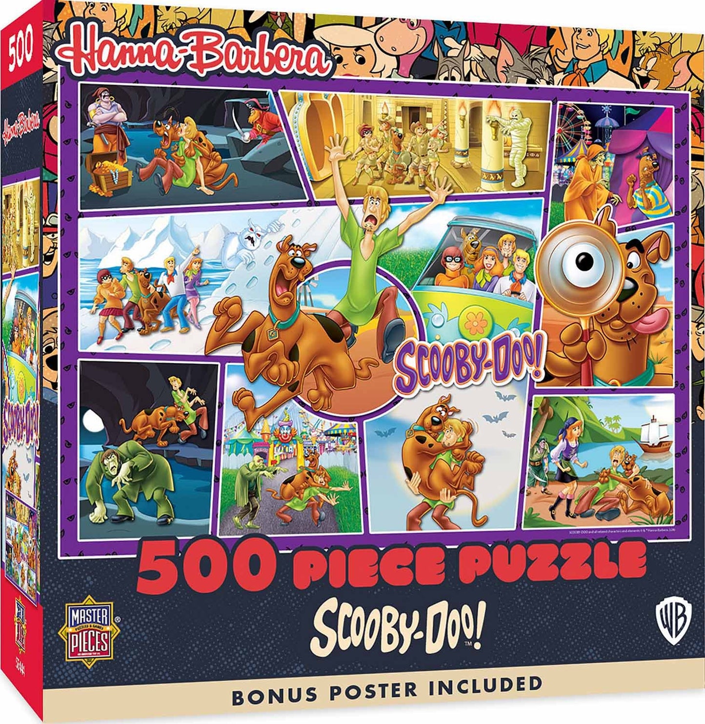 Scooby Doo Collage 500 pc