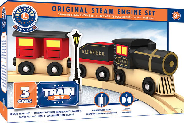 LIONEL ORIGINAL STEAM ENGINE WOOD TRAIN SET