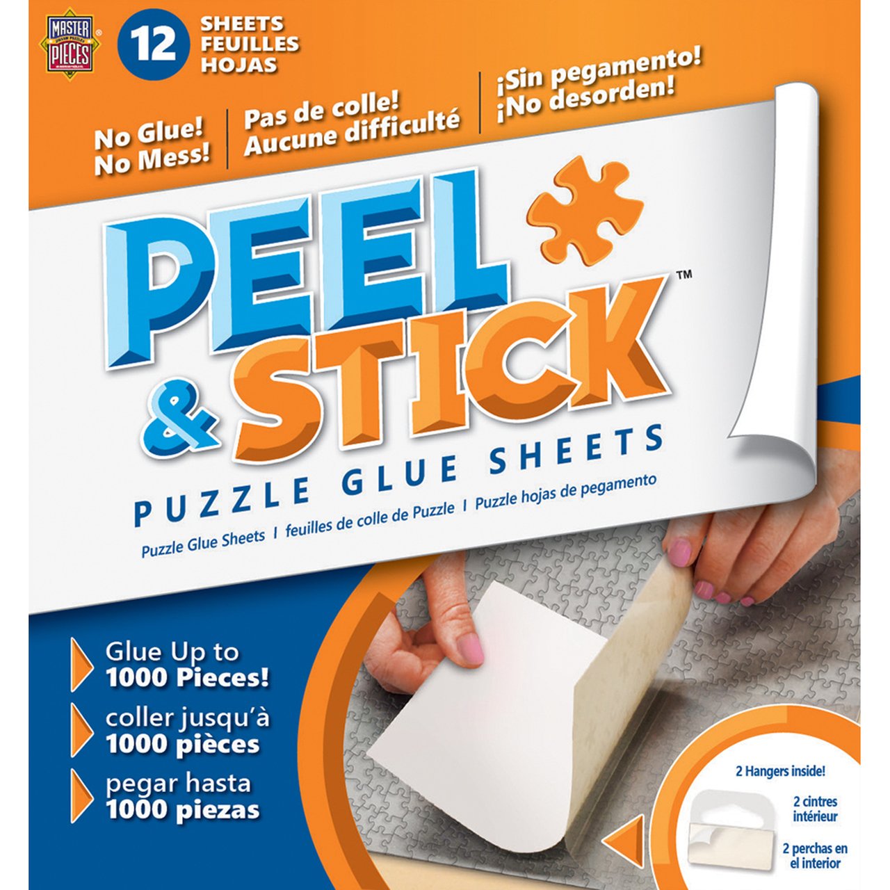 Puzzle Accessories - MasterPieces Puzzle Peel & Stick Glue Sheets