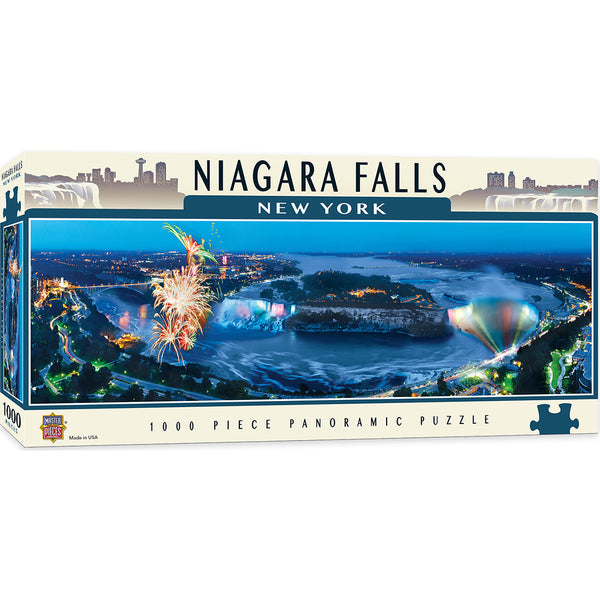 AMERICAN VISTAS - NIAGARA FALLS 1000 PIECE PANORAMIC JIGSAW PUZZLE