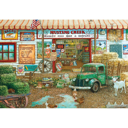 SIGNATURE SERIES - FARM & FLEET STORE 2000 PIECE JIGSAW PUZZLE