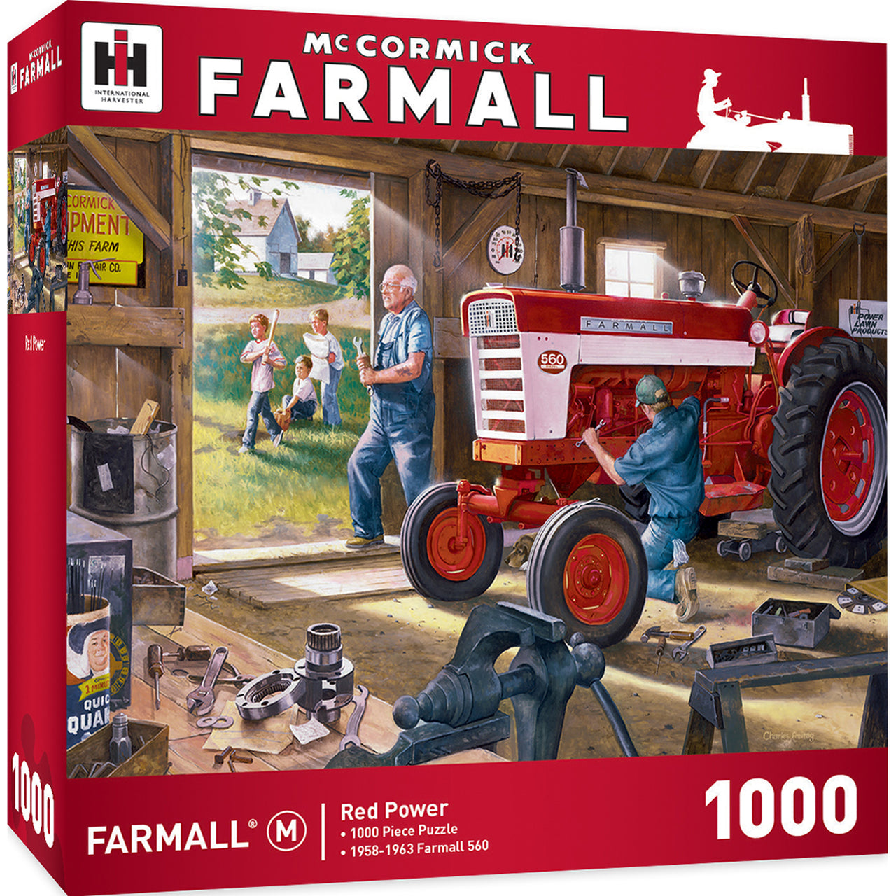Farmall Case IH - Red Power 1000pc Puzzle