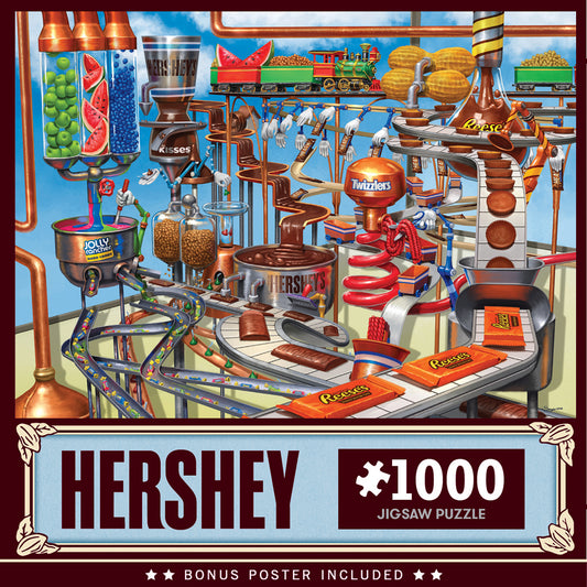 Hershey - Chocolate Factory 1000pc Puzzle