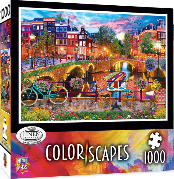 Colorscapes - Amsterdam Lights 1000pc Puzzle