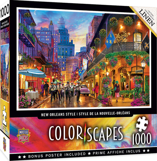 Colorscapes - New Orleans Style 1000pc Puzzle