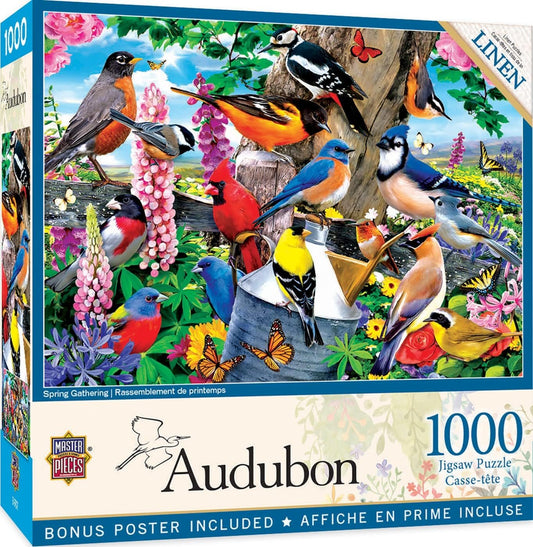 Audubon - Spring Gathering 1000pc Puzzle