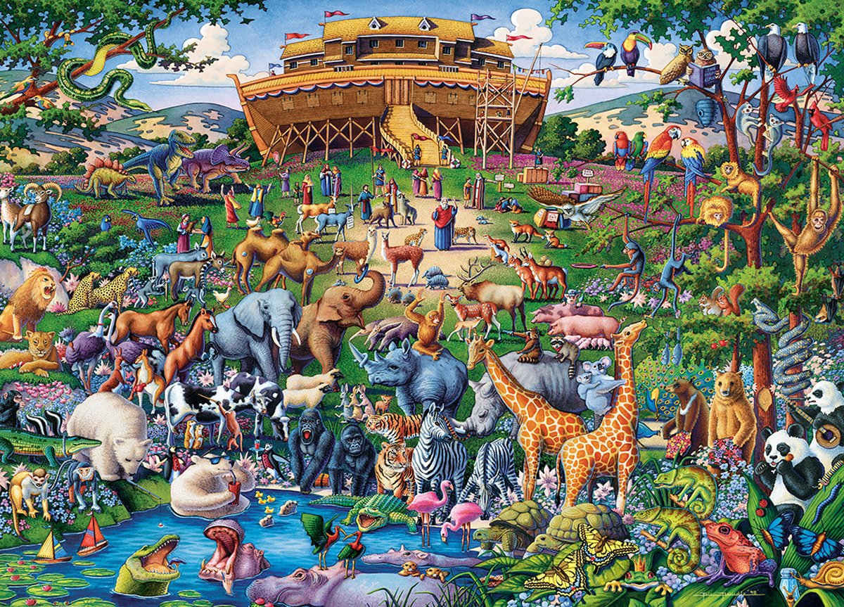 Inspirational - Noah?s Ark 1000pc Puzzle