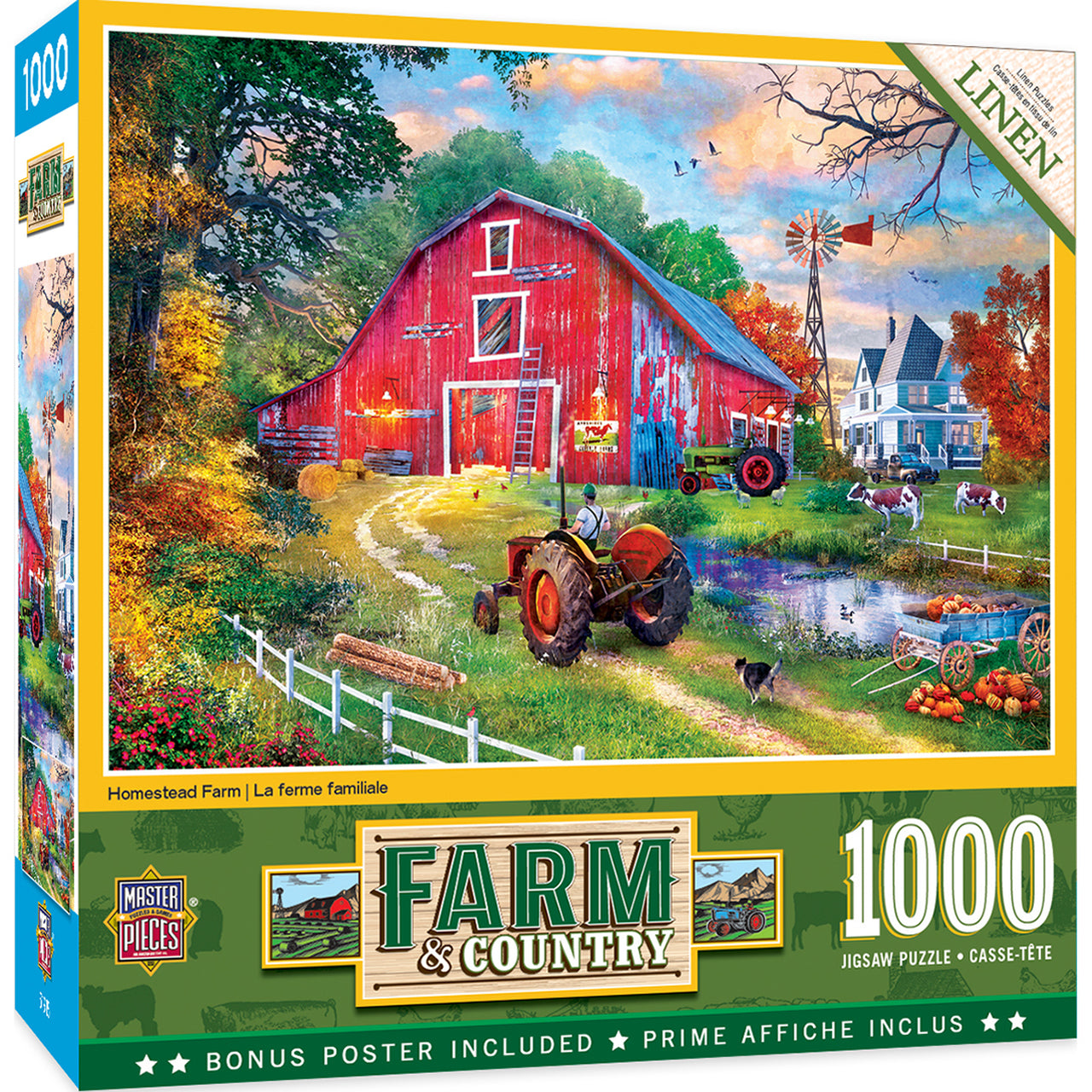 Farm & Country - Homestead Farm 1000pc Puzzle