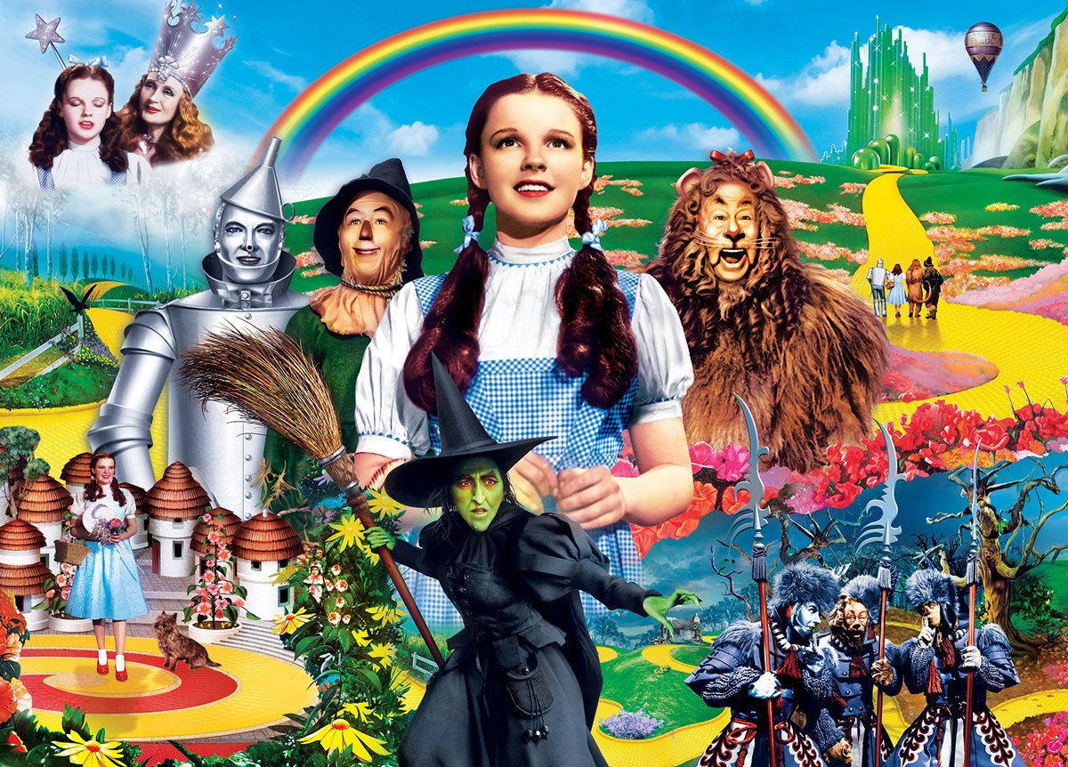 The Wizard of Oz - Wonderful Wizard of Oz 1000pc Puzzle