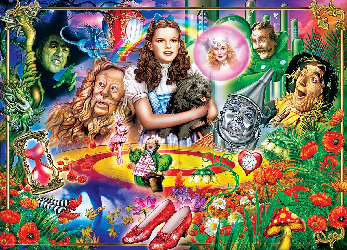 The Wizard of Oz - Magical Land of Oz 1000pc Puzzle