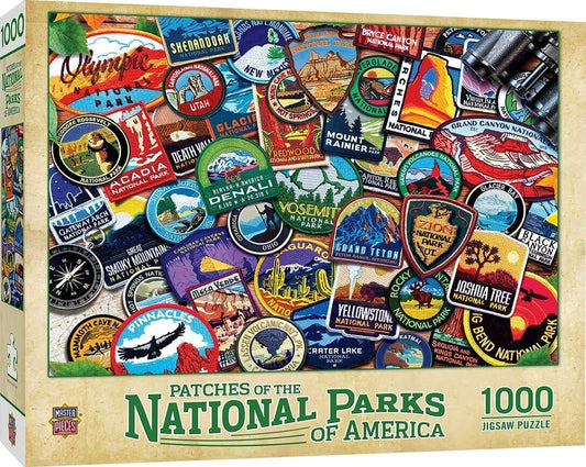 National Parks - Patches 1000pc Puzzle