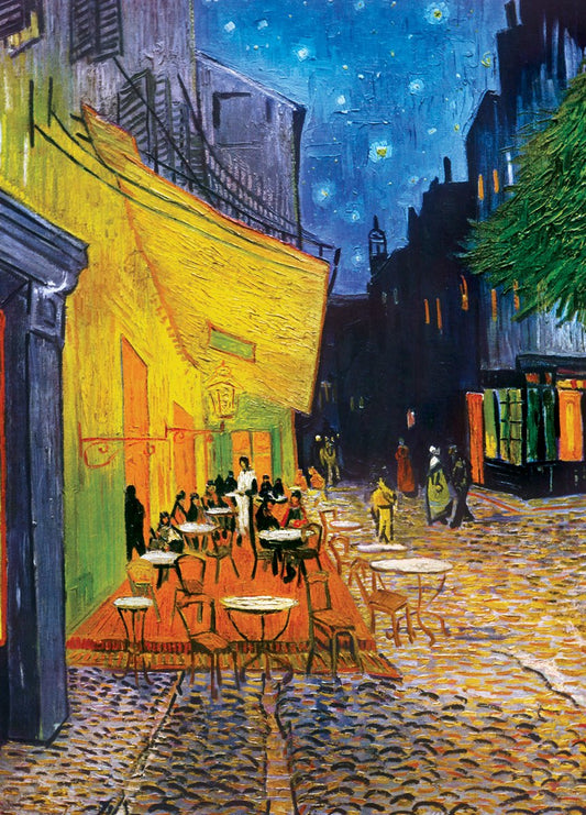Masterpieces - Caf? Terrace at Night 1000pc Puzzle