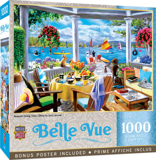 Belle Vue - Seaside Dining View 1000pc Puzzle
