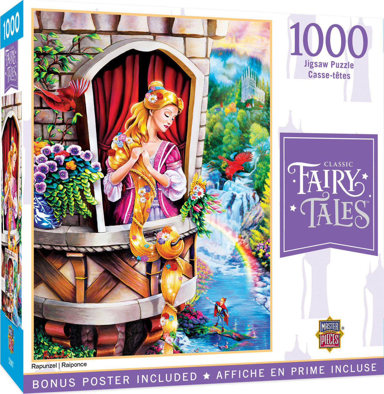 Classic Fairy Tales - Rapunzel 1000pc Puzzle