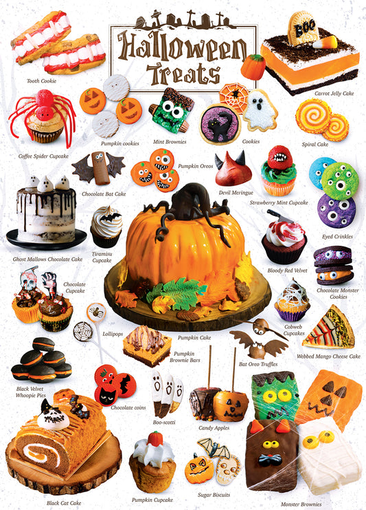 Scrumptious - Halloween Treats 1000pc Puzzle