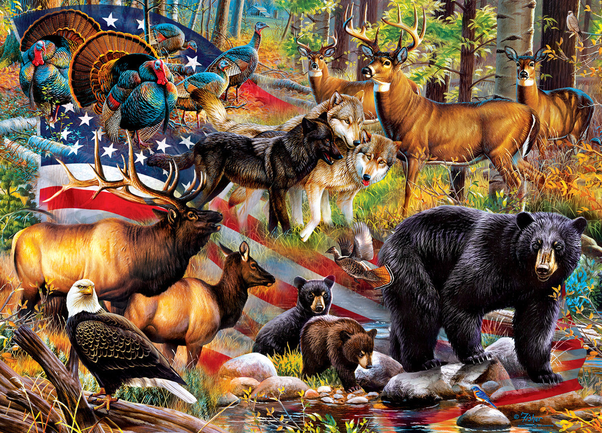 Mossy Oak - This Land is Your Land 1000pc Puzzle