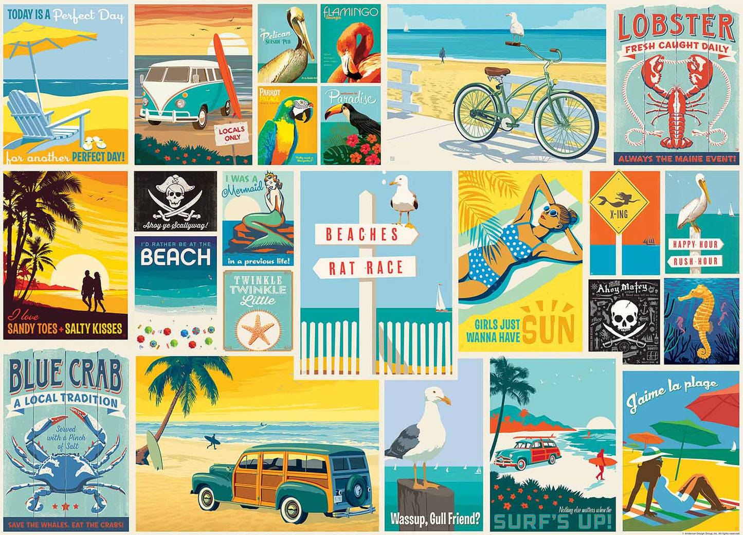 Coastal Collection 1000 pc