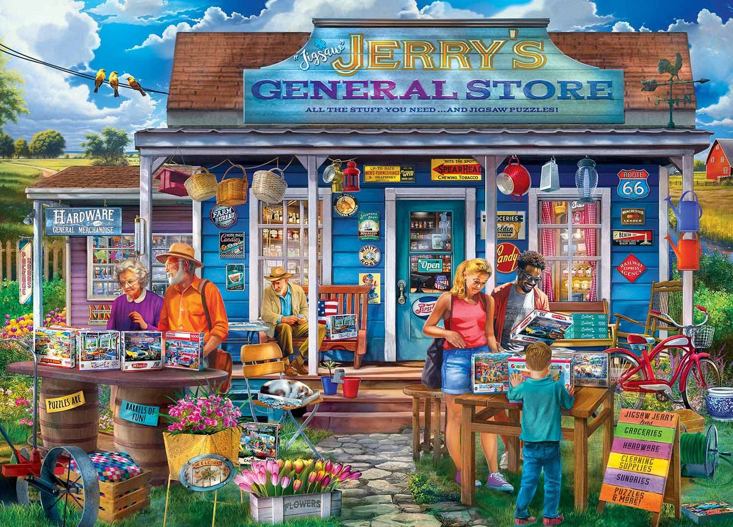 Jigsaw Jerry's 1000 pc