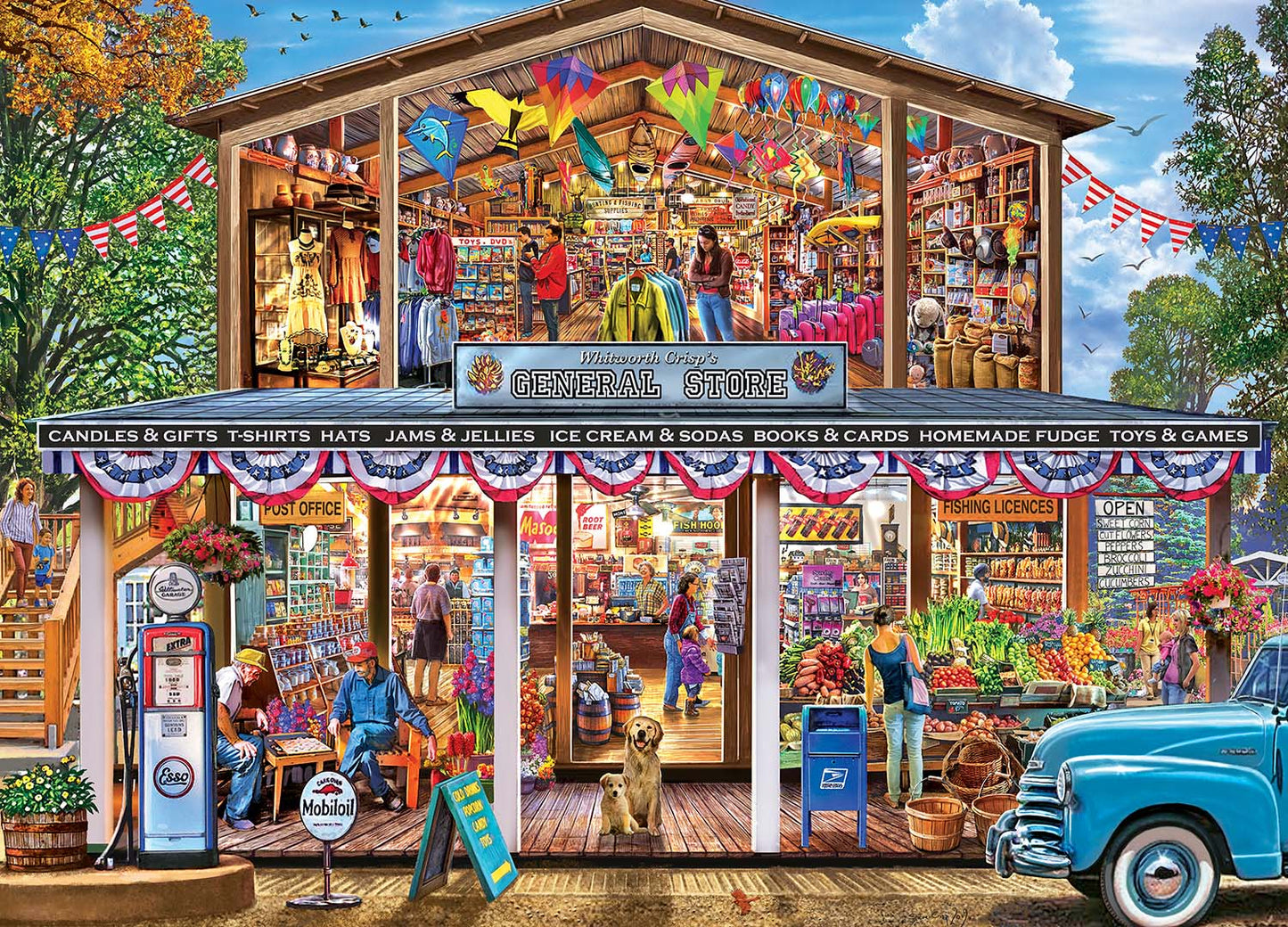 Hometown Market 1000 pc