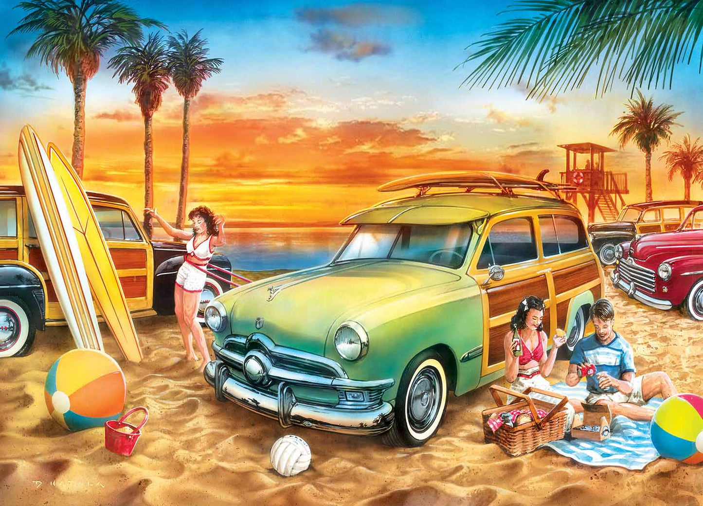 California Dreaming 1000 pc