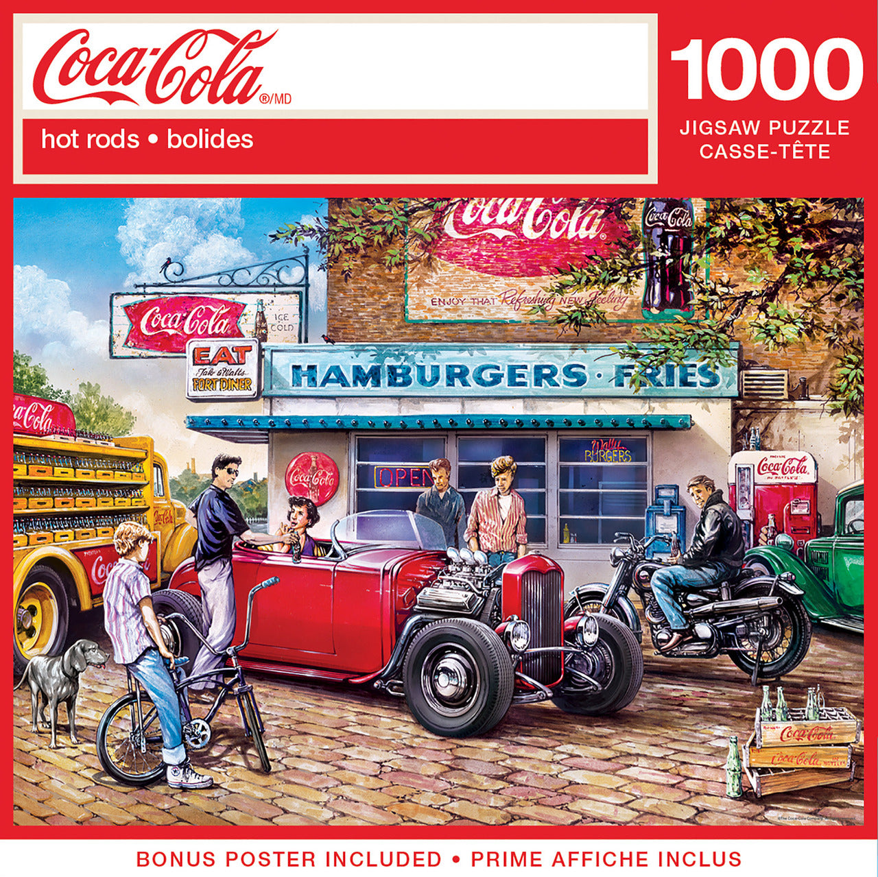 Coca-Cola - Hot Rods 1000pc Puzzle